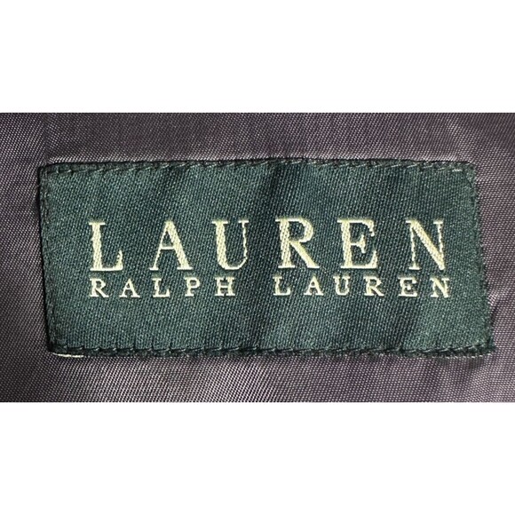 $395 RALPH LAUREN Mens Blazer 44S WOOL Gray Sport Coat Two Button Suit Jacket - Picture 13 of 15